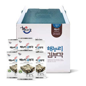 [화사김부각] 해누리 전통맛 수제 찹쌀 김부각 6봉 세트