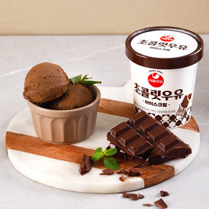 [서울우유] 아이스크림 474ml 4개 (초코 4개)